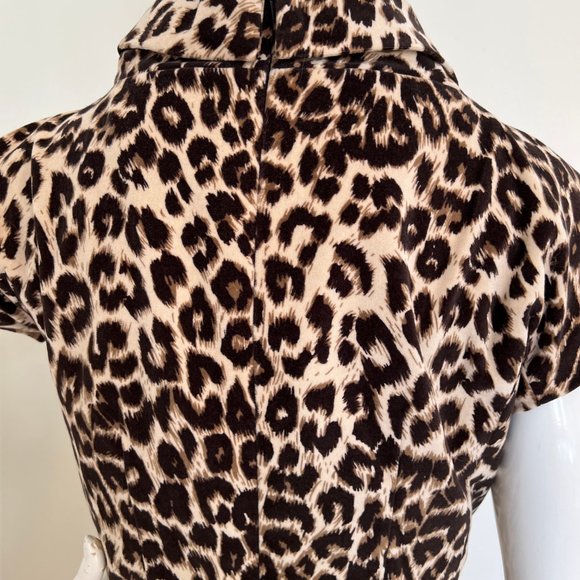 Animal print body con style dress by Etcetera Sz 2 - Picture 5 of 7